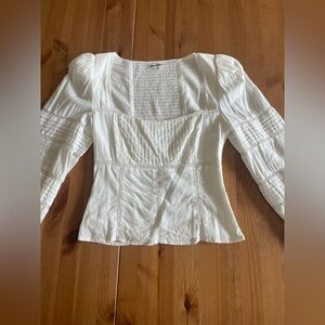 Reformation White Women's Top Size 2